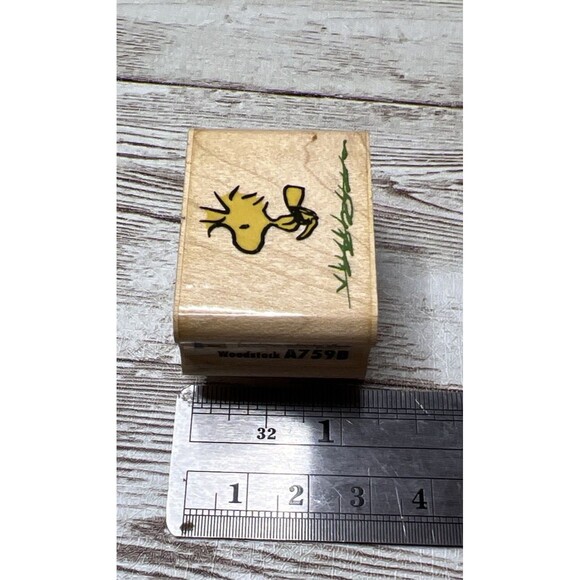 Lot of 11 Rubber Stampede Cartoon (1990's) Wood Rubber Stamp VTG Disney Snoopy - Picture 7 of 11